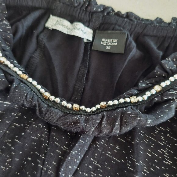 NEW Y2K Womens XS XS/S GUESS lot Sparkle Tank Sweater Bodysuit Red Tee Tube Top - Picture 14 of 15